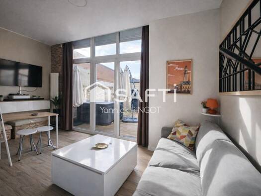 Appartement à vendre 197 000 € 1 pièce 27 m² RDC Jean Jaurès-Cheminots Arras 62000