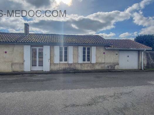 Maison à vendre 118 500 € 4 pièces 2 chambres 65 m² 600 m² de terrain Bégadan 33340