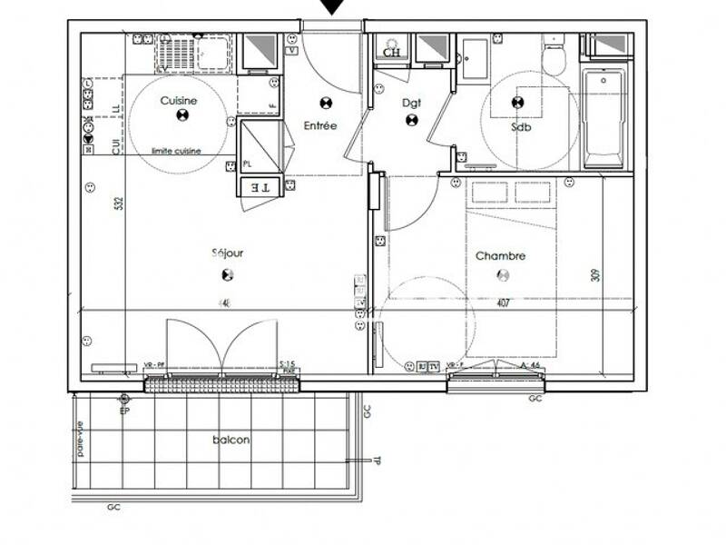 Maison à louer, 43m², LES CLAYES SOUS BOIS