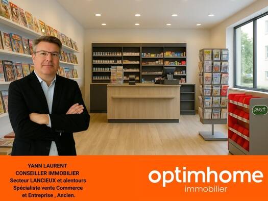 Tabac-Presse-Loto à vendre Fonds de commerce 207 000 € 1 pièce 80 m² de surface de vente Ville Hellio Saint-Brieuc 22000