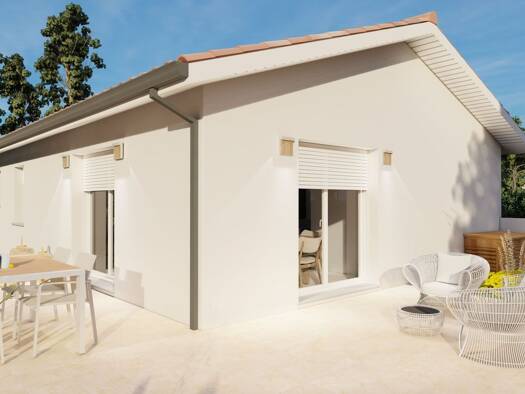Terrain avec maison neuve à vendre 186 342 € 5 pièces 3 chambres 100 m² 700 m² de terrain Razac-sur-l'Isle 24430