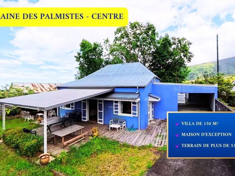 Maison à louer, 150m², LA PLAINE DES PALMISTES