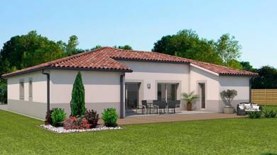 Terrain avec maison neuve à vendre 320 000 € Magescq 40140