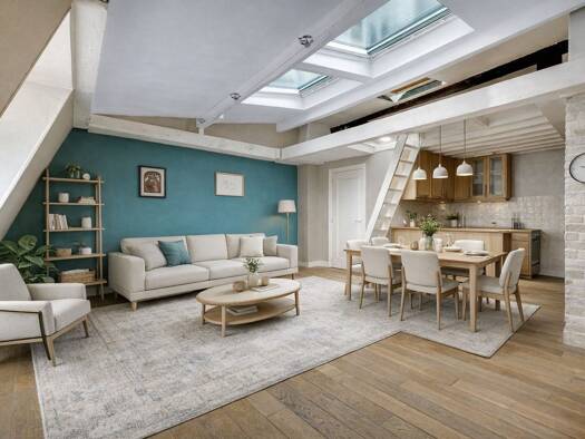 Loft à vendre 495 000 € 3 pièces 2 chambres 65 m² Étage 5/5 Saint Vincent de Paul-Lariboisière Paris 10ème arrondissement 75010