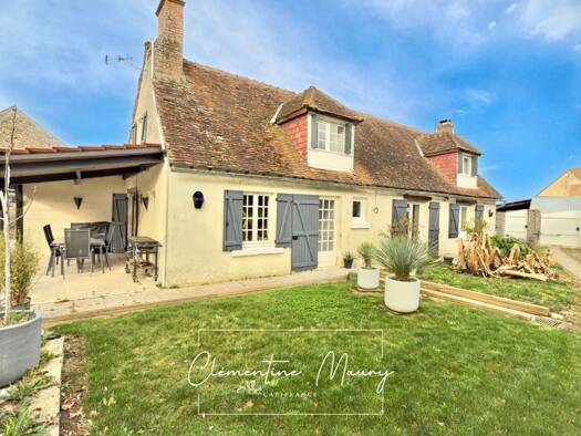 Maison à vendre 156 500 € 3 pièces 2 chambres 110 m² 2 000 m² de terrain Moisy 41160