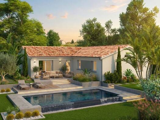 Terrain avec maison neuve à vendre 287 000 € 4 pièces 3 chambres 100 m² 414 m² de terrain Sud Ouest Suzac Saint-Georges-de-Didonne 17110