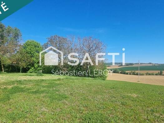Terrain constructible à vendre 50 000 € 3 653 m² de terrain Marignac 82500