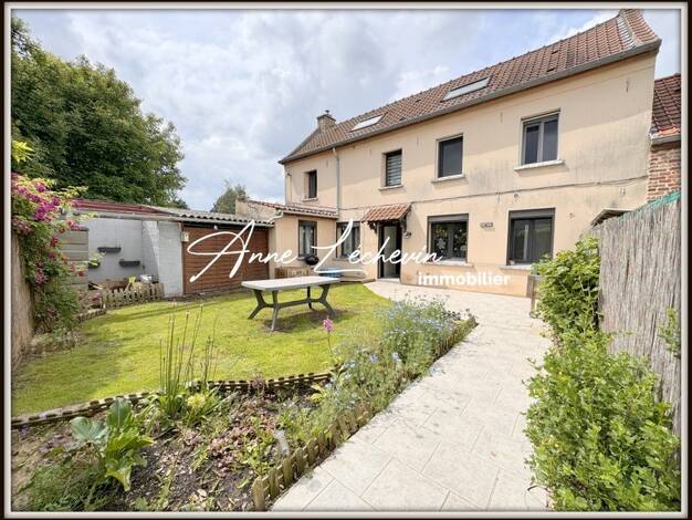 Maison à vendre 192 000 € 4 pièces 3 chambres 110 m² 169 m² de terrain Provin 59185