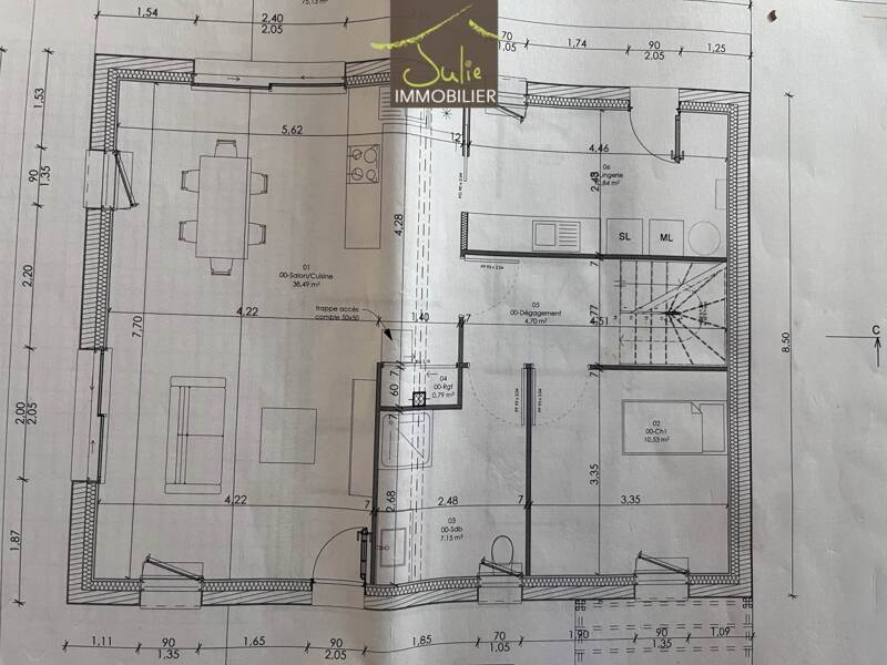 Maison à louer, 108m², BRESSUIRE