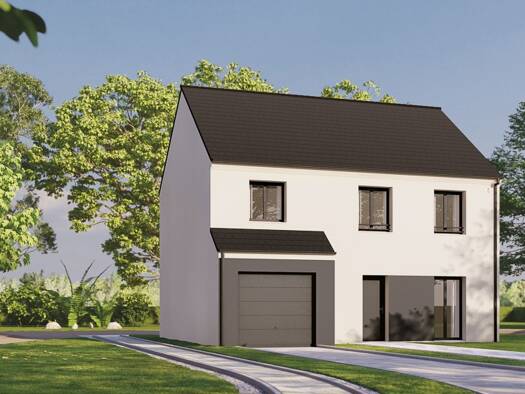 Terrain avec maison neuve à vendre 297 900 € 5 pièces 4 chambres 126 m² 712 m² de terrain Coulommiers 77120