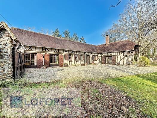 Maison à vendre 197 000 € 4 pièces 2 chambres 102 m² 4 062 m² de terrain Les Baux de Breteuil 27160