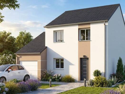 Terrain avec maison neuve à vendre 205 090 € 5 pièces 4 chambres 95 m² 850 m² de terrain Fère-en-Tardenois 02130