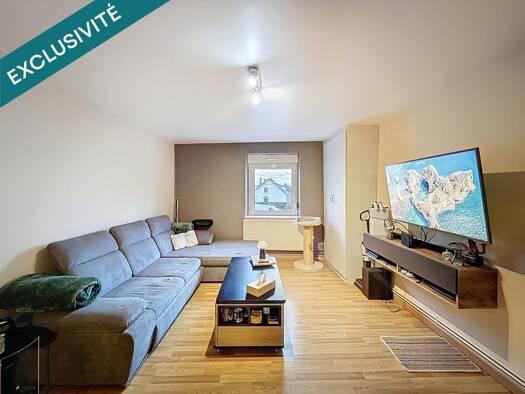 Duplex à vendre 150 000 € 3 pièces 2 chambres 74 m² Étage 1/1 Borny Metz 57070