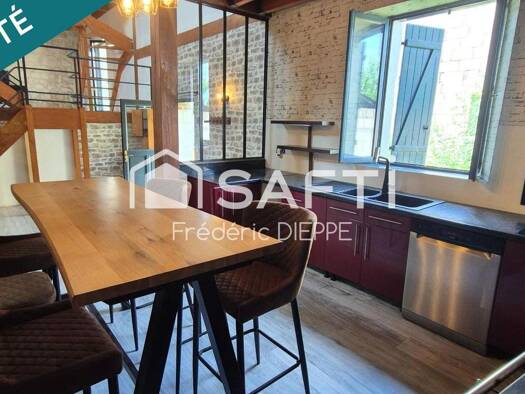 Maison à vendre 127 200 € 5 pièces 2 chambres 113 m² 175 m² de terrain Blérancourt 02300