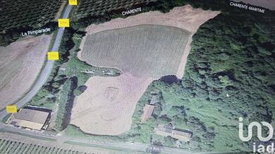 Terrain à vendre 13 000 € 16 498 m² de terrain Le Pin 17210