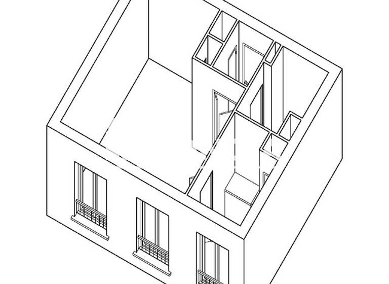 Appartement à louer 889 € 1 pièce 32 m²<br/>superficie 4ème<br/>étage Centre Ville Clichy 92110