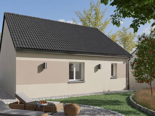 Terrain avec maison neuve à vendre 168 900 € 3 pièces 1 chambre 50 m² 448 m² de terrain Beaulieu-sur-Layon 49750
