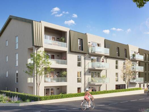 Appartement à vendre - neuf 147 000 € 2 pièces 1 chambre 46,58 m² 1er étage Budange-Edange-Les Chênes Fameck 57290
