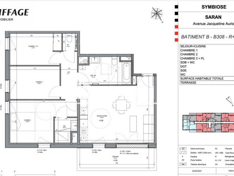 Maison à louer, 73m², SARAN