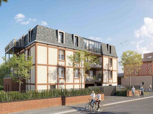Appartement à vendre - neuf 215 000 € 2 pièces 51 m² 1er étage Pont-l'Évêque 14130