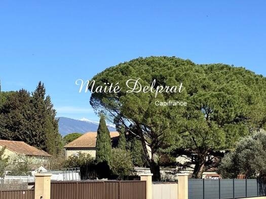 Maison de plain-pied à vendre - neuf 294 000 € 3 pièces 2 chambres 78 m² 341 m² de terrain Aubignan 84810