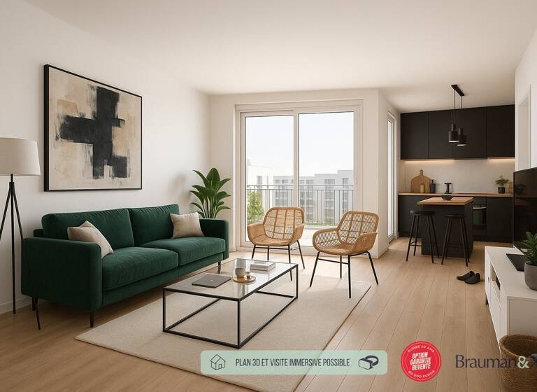 Appartement à vendre 356 900 € 3 pièces 2<br/>chambres 66 m²<br/>superficie 15ème<br/>étage Centre Brest 29200