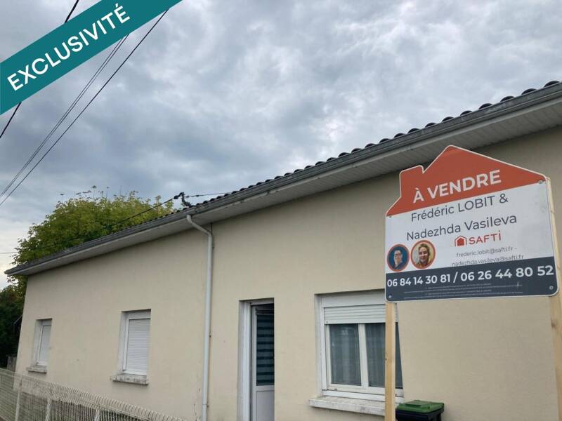 Maison à vendre, 134m², LES EGLISOTTES ET CHALAURES