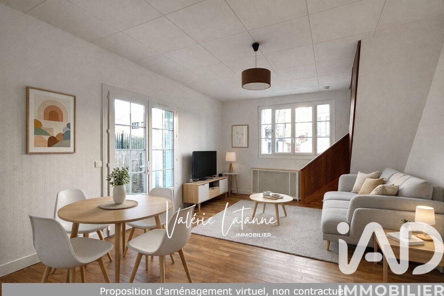 Maison à vendre, 72m², SAINT MAUR DES FOSSES