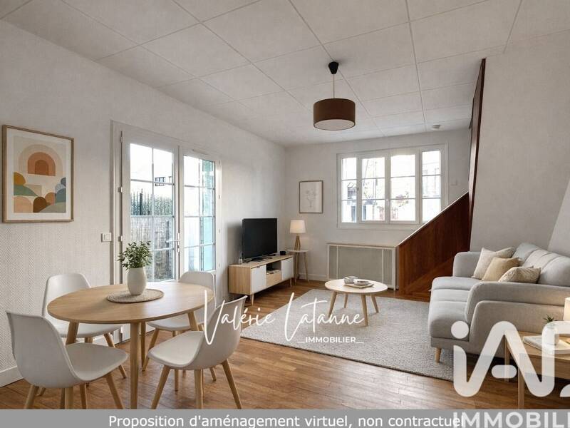 Maison à vendre, 72m², SAINT MAUR DES FOSSES