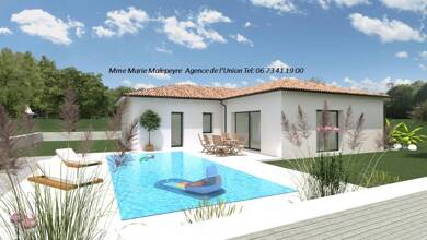 Terrain avec maison neuve à vendre 245 500 € Gargas 31620
