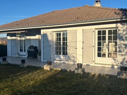 Maison de plain-pied à vendre 428 000 € 5 pièces 3 chambres 144 m² 1 198 m² de terrain Palente - Orchamps - La Combe Saragosse Besancon 25000