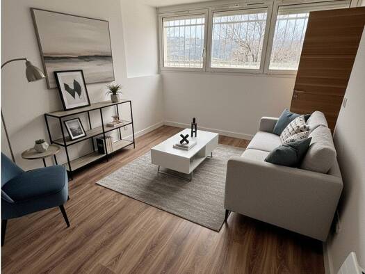 Appartement à louer 550 € 2 pièces 1 chambre 38,8 m² RDC Saint-Vallier 26240