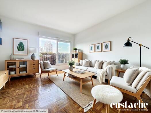 Appartement à vendre 376 000 € 2 pièces 1 chambre 43,5 m² Étage 8/9 Paris 19ème arrondissement 75019