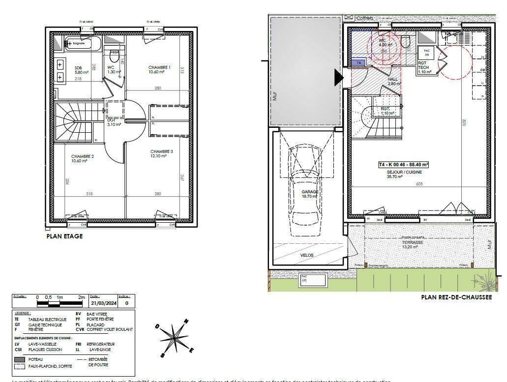 Maison à vendre, 90m², SAINT PAUL DE VARCES