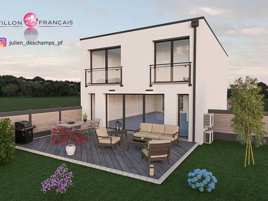 Terrain avec maison neuve à vendre 560 000 € 6 pièces 4 chambres 140 m² 300 m² de terrain Main de Fer Houilles 78800