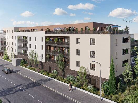Appartement à vendre - neuf 470 000 € 4 pièces 3 chambres 105 m² Étage 4/4 Yutz 57970