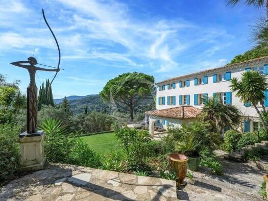 Maison à vendre 2 875 000 € 9 pièces 5 chambres 287,79 m² 2 830 m² de terrain Centre Ville Sud Ouest Grasse 06130