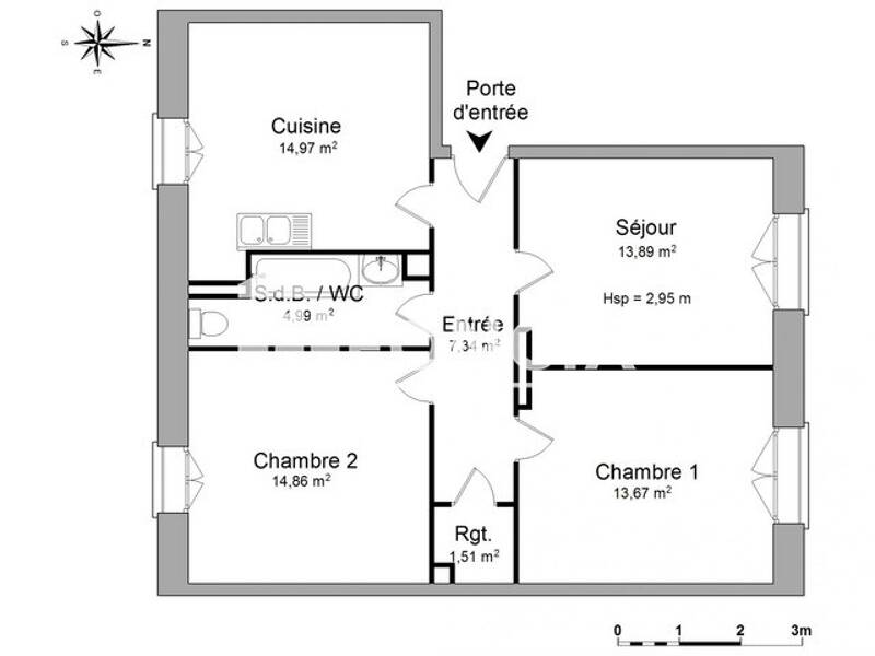 Maison à louer, 71m², METZ