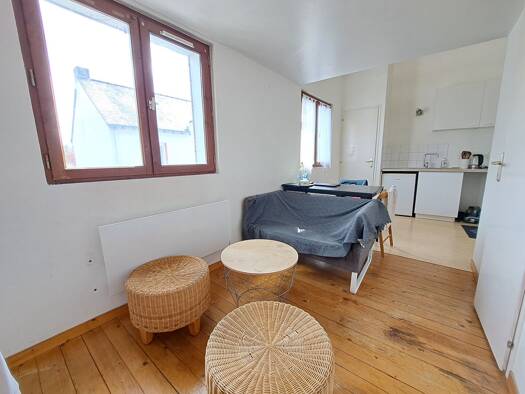 Appartement à louer 434 € 1 pièce 18 m² 1er étage Chantenay Nantes 44000