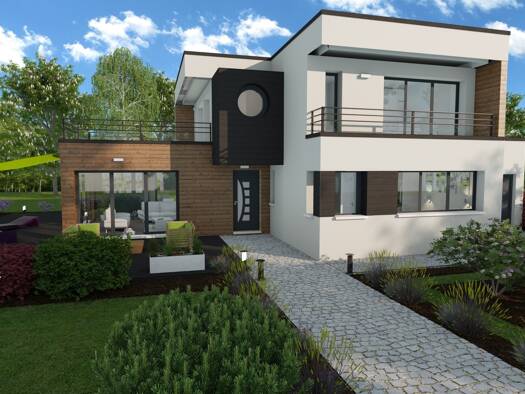 Terrain avec maison neuve à vendre 405 049 € 5 pièces 4 chambres 140 m² 2 500 m² de terrain Brassy 58140