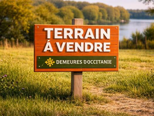 Terrain constructible viabilisé à vendre 84 000 € 400 m² de terrain Ondes 31330