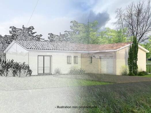 Terrain avec maison neuve à vendre 200 000 € 4 pièces 3 chambres 95 m² 5 264 m² de terrain Thiviers 24800