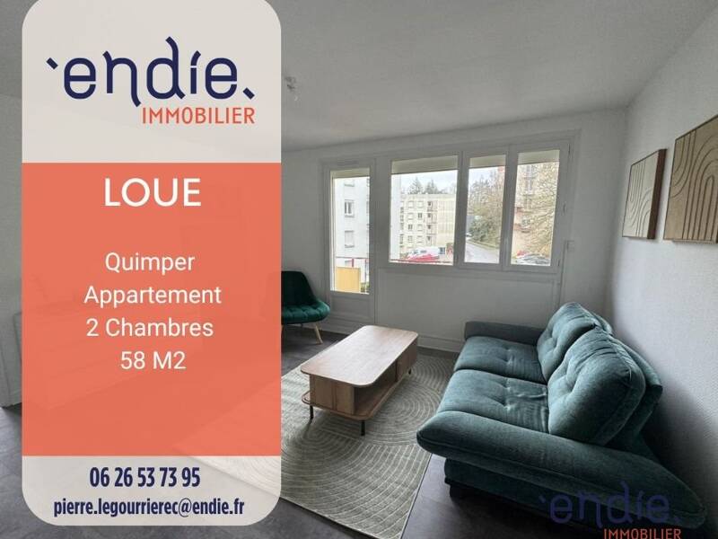 Maison à louer, 58m², QUIMPER