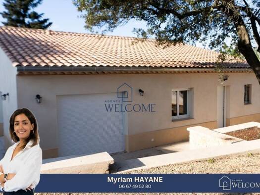 Maison de plain-pied à vendre 205 000 € 3 pièces 2 chambres 76 m² Bagnols-sur-Cèze 30200