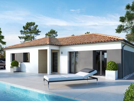 Terrain avec maison neuve à vendre 212 028 € 4 pièces 3 chambres 88 m² 1 780 m² de terrain Oradour-sur-Glane 87520