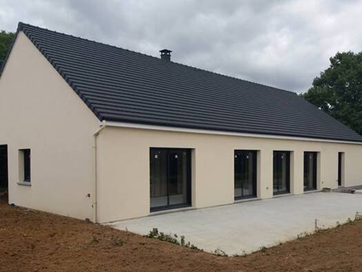 Terrain avec maison neuve à vendre 297 600 € 4 pièces 3 chambres 150 m² 872 m² de terrain Le Fidelaire 27190