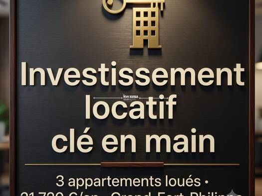 Immeuble à vendre 264 500 € 206 m² Centre Grand-Fort-Philippe 59153