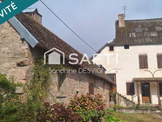 Ferme à vendre 85 000 € 6 pièces 4 chambres 127 m² 2 753 m² de terrain Laizy 71190