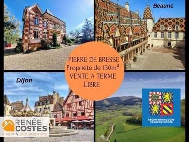 Maison à vendre 119 225 € 6 pièces 3 chambres 130 m² 5 133 m² de terrain Pierre de Bresse 71270