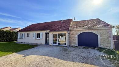 Maison de plain-pied à vendre 259 000 € 5 pièces 3 chambres 125 m² 1 000 m² de terrain Villy le Moutier 21250